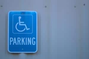 Image - the Real Estate Inspection Company Accessible Parking Space Sign ADA